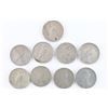 Image 3 : Lot of 9 Peace Dollars