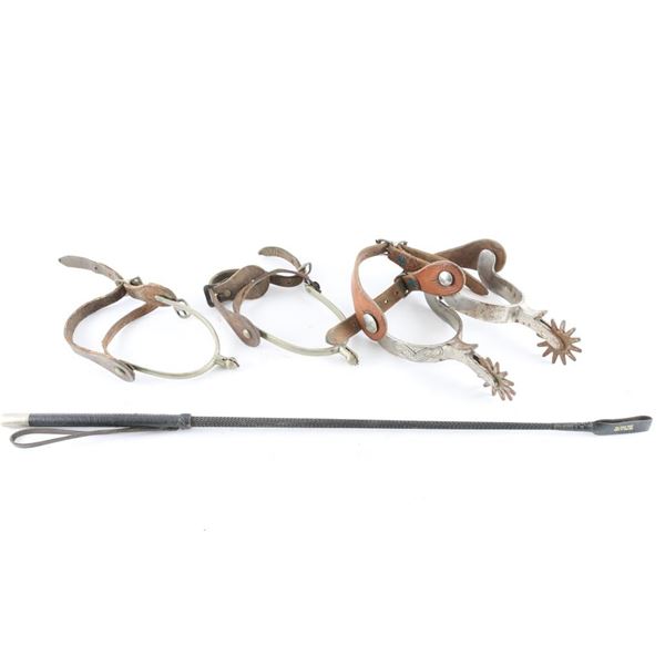 Boot Spurs and Riding Crop