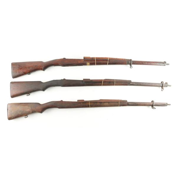 Lot of 3 Siamese Mauser Stocks