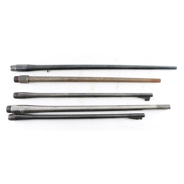 Lot of 5 Sporter Rifle Barrels