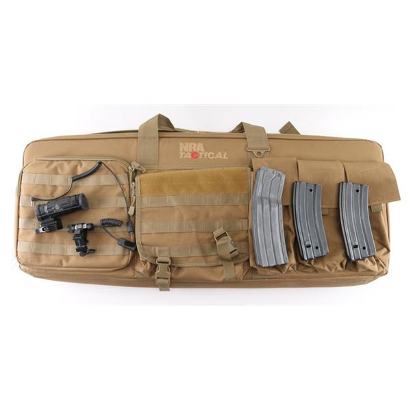 NRA Tactical Rifle Case with Extras