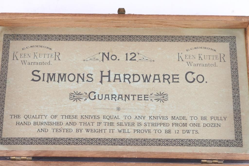 Simmons Hardware Co. Keen Kutter Flatware Set