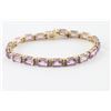Image 2 : Amethyst Tennis Bracelet