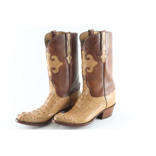 Exotic Lucchese Hide Boots