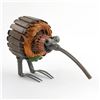 Image 1 : KIWI BIRD-LIKE METAL COPPER MOTOR SCULPTURE