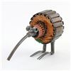 Image 8 : KIWI BIRD-LIKE METAL COPPER MOTOR SCULPTURE