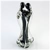 Image 4 : VTG EMBRACING COUPLE - ABSTRACT ART GLASS VASE