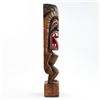 Image 5 : VINTAGE 18.75” TIKI TOTEM WOOD CARVING SCULPTURE