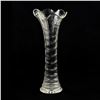 Image 5 : VINTAGE STUDIO ART GLASS SWUNG FLOWER BUD VASE