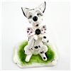 Image 6 : SIGNED ZAMPIVA DALMATION DOG PORCELAIN FIGURINE