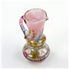 Image 2 : HAND BLOWN MINIATURE STUDIO ART GLASS PITCHER