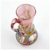 Image 6 : HAND BLOWN MINIATURE STUDIO ART GLASS PITCHER