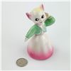 Image 6 : PORCELAIN CAT FIGURINE BELL FIGURINE - CHINA - 60’S