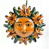 Image 1 : MEXICAN TALAVERA FOLK ART SUN MOON FACE POTTERY