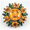Image 2 : MEXICAN TALAVERA FOLK ART SUN MOON FACE POTTERY