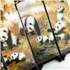 Image 12 : GIANT PANDA 6 PANEL FOLDING LAQUER SCREEN