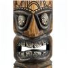 Image 2 : HAND CRAFTED TIKI TOTEM HEAD WOOD CARVING