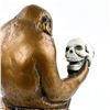 Image 8 : DARWIN MONKEY SKULL STATUE SCULPTURE - AUSTIN