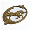 Image 2 : BRASS UNICORN FRAME MIRROR  - WALL SCULPTURE