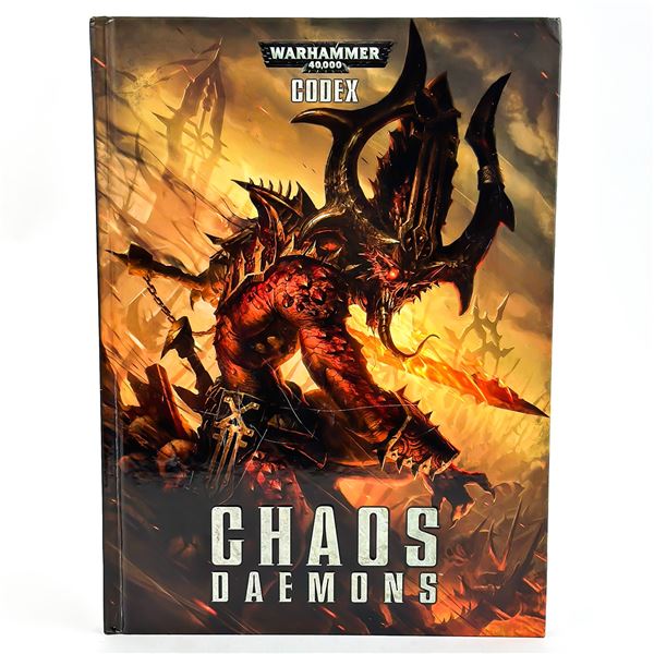 WARHAMMER 40,000 CODEX - CHAOS DAEMONS - 40K