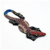 Image 3 : WOODEN DOT PAINTED GECKO LIZARD WALL DECOR
