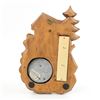 Image 6 : CHALET BAROMETER THERMOMETER WOOD CARVING