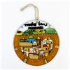 Image 2 : ANDREAS MEYER FUSED ART GLASS ORNAMENT - ISRAEL