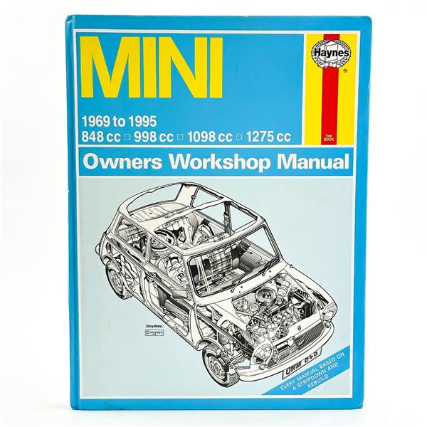 VTG HAYNES MINI OWNERS WORKSHOP AUTO MANUAL