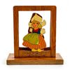 Image 3 : VINTAGE WOODEN DUTCH GIRL & BOY NAPKIN HOLDER