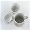 Image 8 : PORCELAIN ASIAN TEA CUP MUG WITH LID & INFUSER