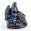 Image 8 : HAND CRAFTED ANGEL LION & LAMB CERAMIC FIGURINE