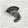 Image 1 : STURGIS 78TH BIKER WOMAN AND MOON PIN - NEW