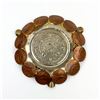 Image 3 : AZTEC CALENDAR COIN ASHTRAY - MAZATLAN MEXICO