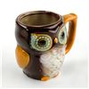 Image 5 : VTG GLAZED CERAMIC POTTERY OWL COFFEE MUG CUP