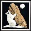 Image 1 : CARIBOO & REINDEER HAIR BEAR SCULPTURE - JAN LALLY