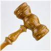 Image 4 : VTG WOODEN AUCTIONEER OR JUDGE GAVEL MALLET