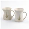 Image 2 : PAIR OF STUDIO ART POTTERY COFFEE MUGS - SIGNED