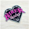 BIKER BABE EMBROIDERED PATCH - MOTORCYCLE - NEW