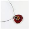 Image 2 : CULTURE MIX SILVER TONE WIRE PENDANT NECKLACE