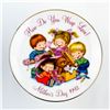 Image 6 : 3 SMALL MOTHER’S DAY AVON PLATES - KIDS CHILDREN