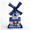 Image 2 : PORCELAIN DELFT BLUE DECO DUTCH WINDMILL SHOES