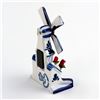 Image 5 : PORCELAIN DELFT BLUE DECO DUTCH WINDMILL SHOES
