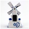 Image 6 : PORCELAIN DELFT BLUE DECO DUTCH WINDMILL SHOES