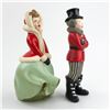 Image 2 : VTG ATLANTIC MOLD CERAMIC CHRISTMAS CAROLERS