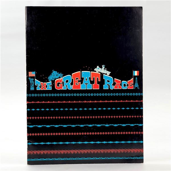 THE GREAT RACE MOVIE - VINTAGE PICTORIAL PROGRAM