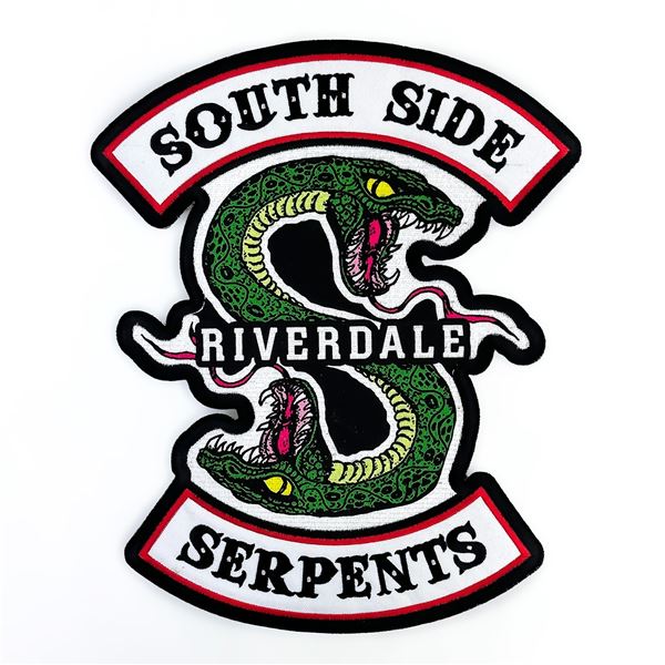 LARGE SOUTH SIDE RIVERDALE SERPENTS PATCH - NEW
