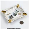 Image 4 : VTG PORCELAIN LIMOGES FRANCE MADE PARIS ASHTRAY