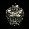 Image 5 : CLEAR CRYSTAL BLOWN ART GLASS APPLE PAPERWEIGHT