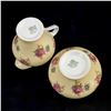 Image 7 : AYNSLEY PALE YELLOW FLORAL ROSE CREAM SUGAR SET