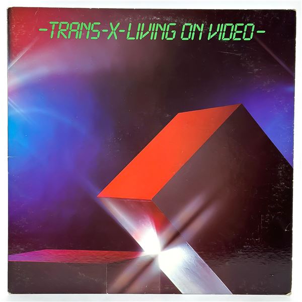 TRANS-X - LIVING ON VIDO - VINYL LP RECORD ALBUM